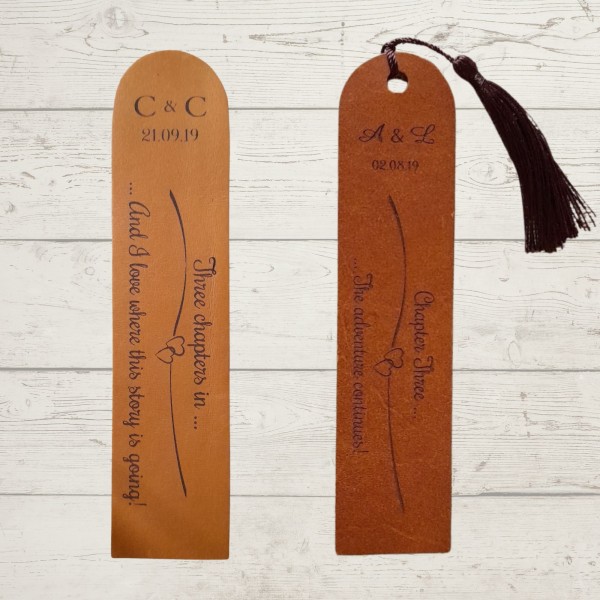 Chapter Three and I love where this story is going- Personalised Bookmark