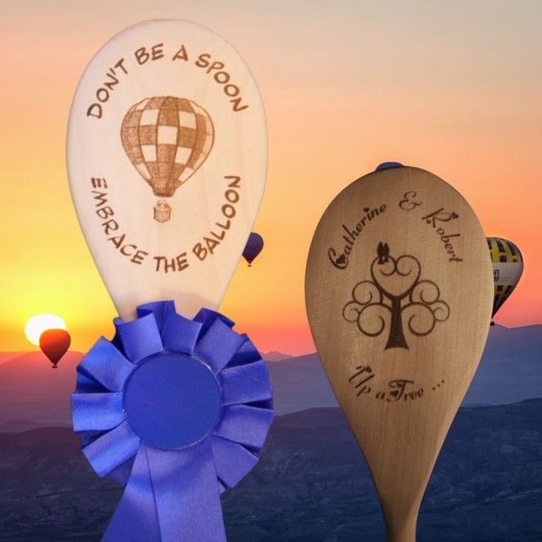 World's Greatest Stirrer, spoon award with rosette - Extra Large spoon