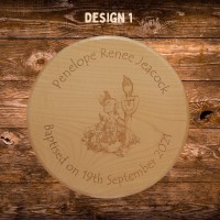 Peter Rabbit Gift - Personalised engraved wooden stool