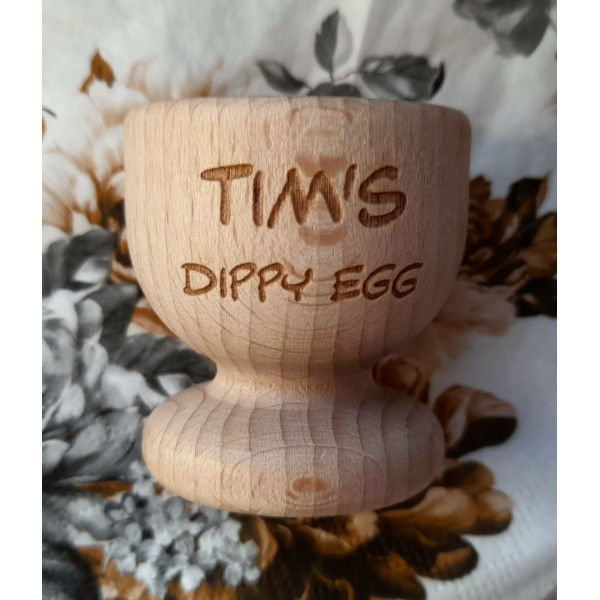 Dippy Egg - Personalised Wooden egg cups