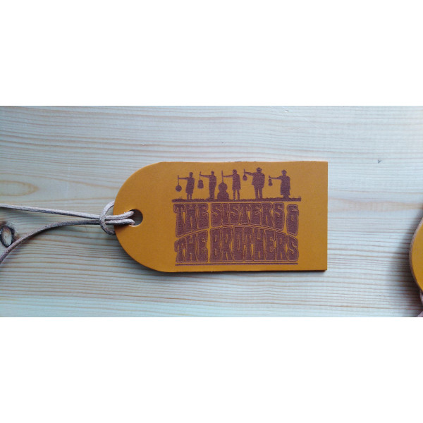 Personalised Leather Tags or Keyrings