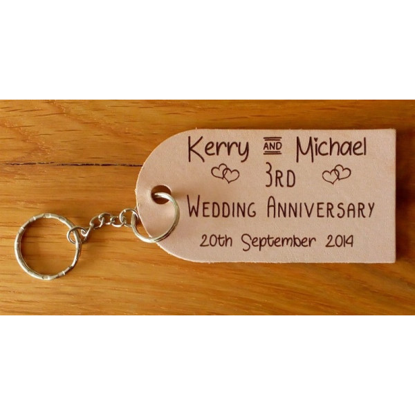 Personalised Leather Tags or Keyrings