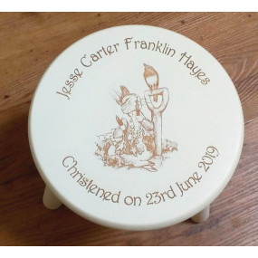 Child's Wooden Stool - Personalised and Painted