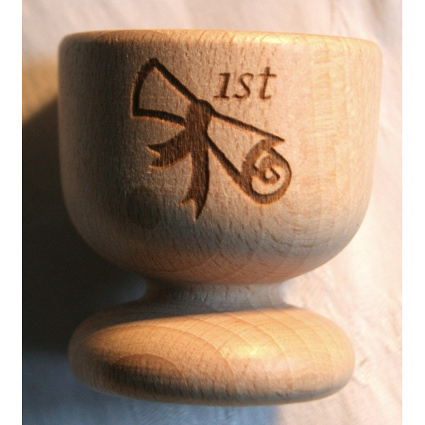 Personalised Wooden Egg cups