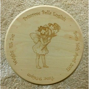 Personalised Child's Wooden Stool - Fairy Designs