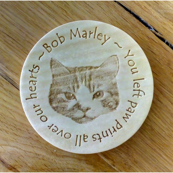 Wooden Coasters - Engraved and Personalised